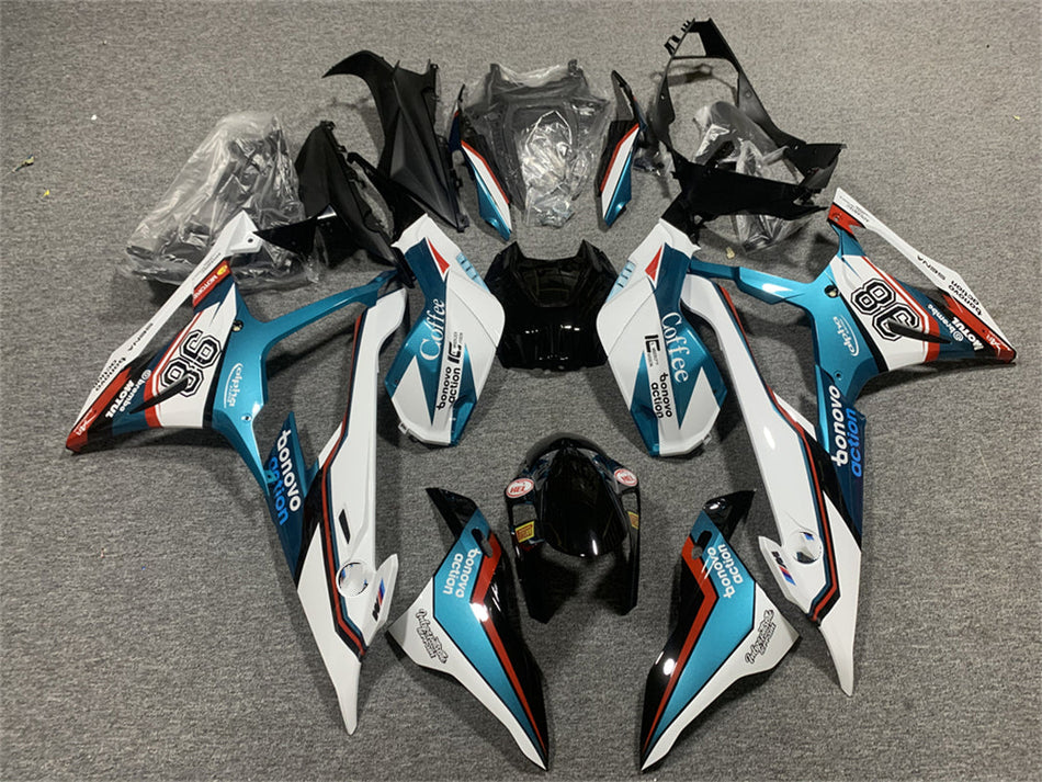 2019-2022 BMW S1000RR インジェクションフェアリングキット ボディワーク プラスチック ABS #168