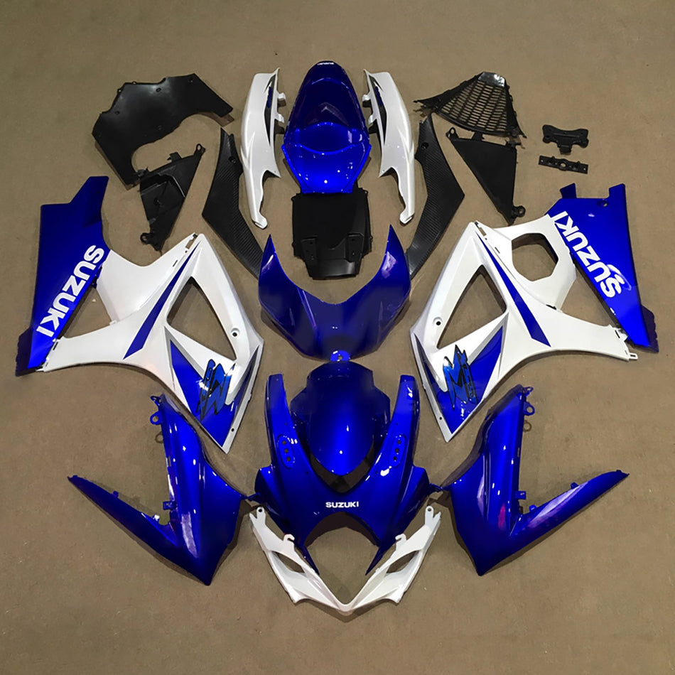 スズキ GSXR1000 2007-2008 K7用 インジェクションフェアリングキット ボディワーク プラスチック ABS