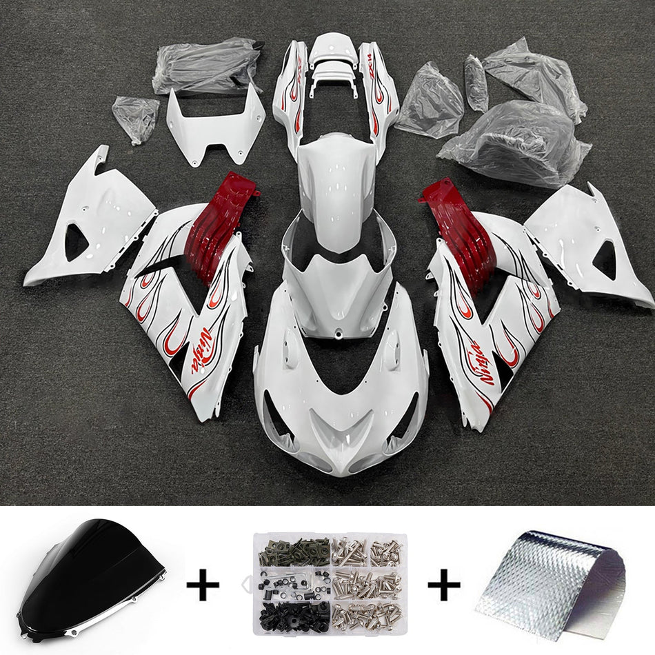インジェクションフェアリングキット ボディワーク Kawasaki ZX14R ZZR1400 2012-2025 に適合