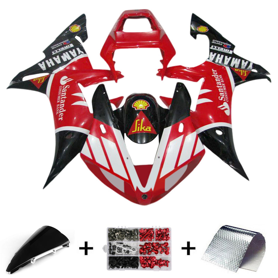 2002-2003 ヤマハ YZF 1000 R1 インジェクションフェアリングキット ボディワーク プラスチック ABS