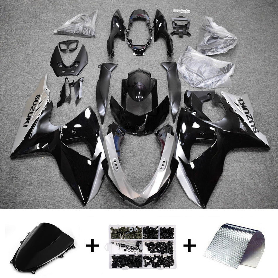 スズキ GSXR1000 2009-2016 K9用 インジェクションフェアリングキット ボディワーク プラスチック ABS