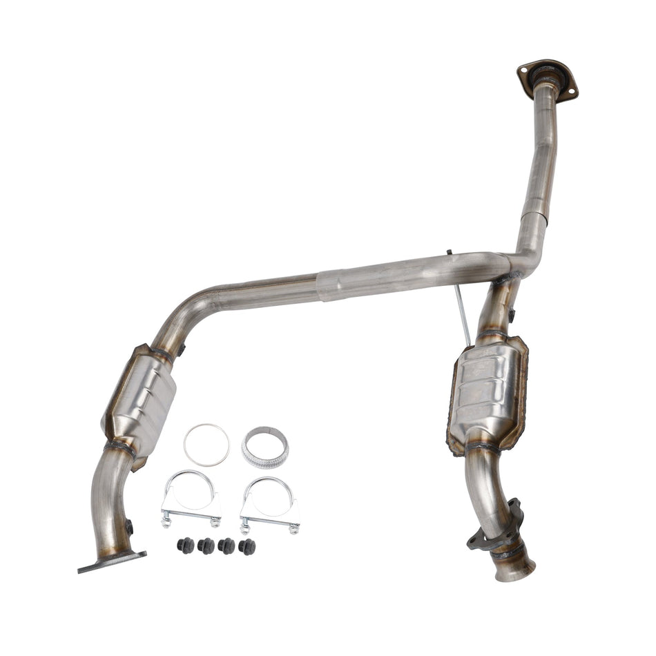 2015-2017 GMC シエラ 3500 HD 6.0L V8 Yパイプ 触媒コンバーター付き