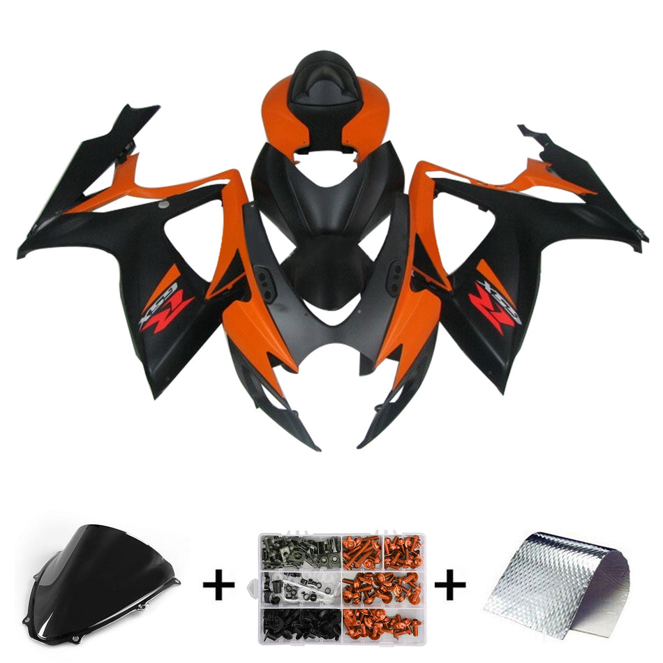 2006-2007 スズキ GSXR 600/750 K6 インジェクションフェアリングキット ボディワーク プラスチック ABS