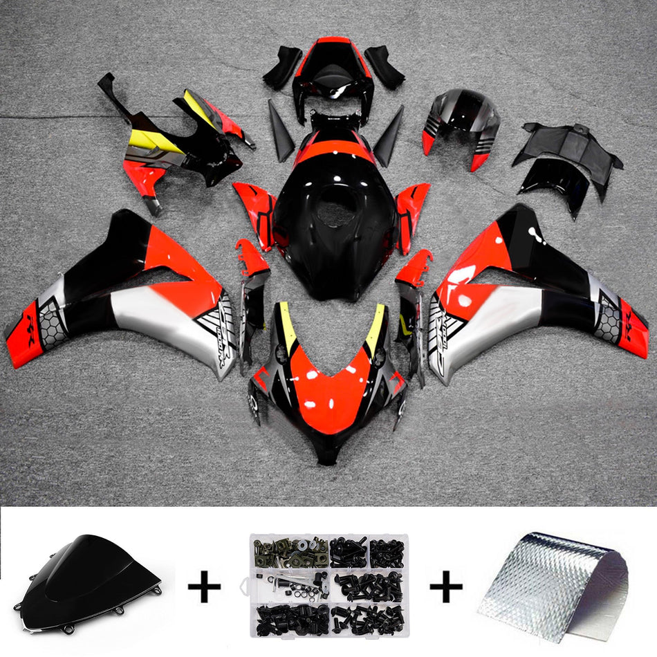 ホンダ CBR1000RR 2008-2011 用射出成形フェアリングキット ボディワーク プラスチック ABS