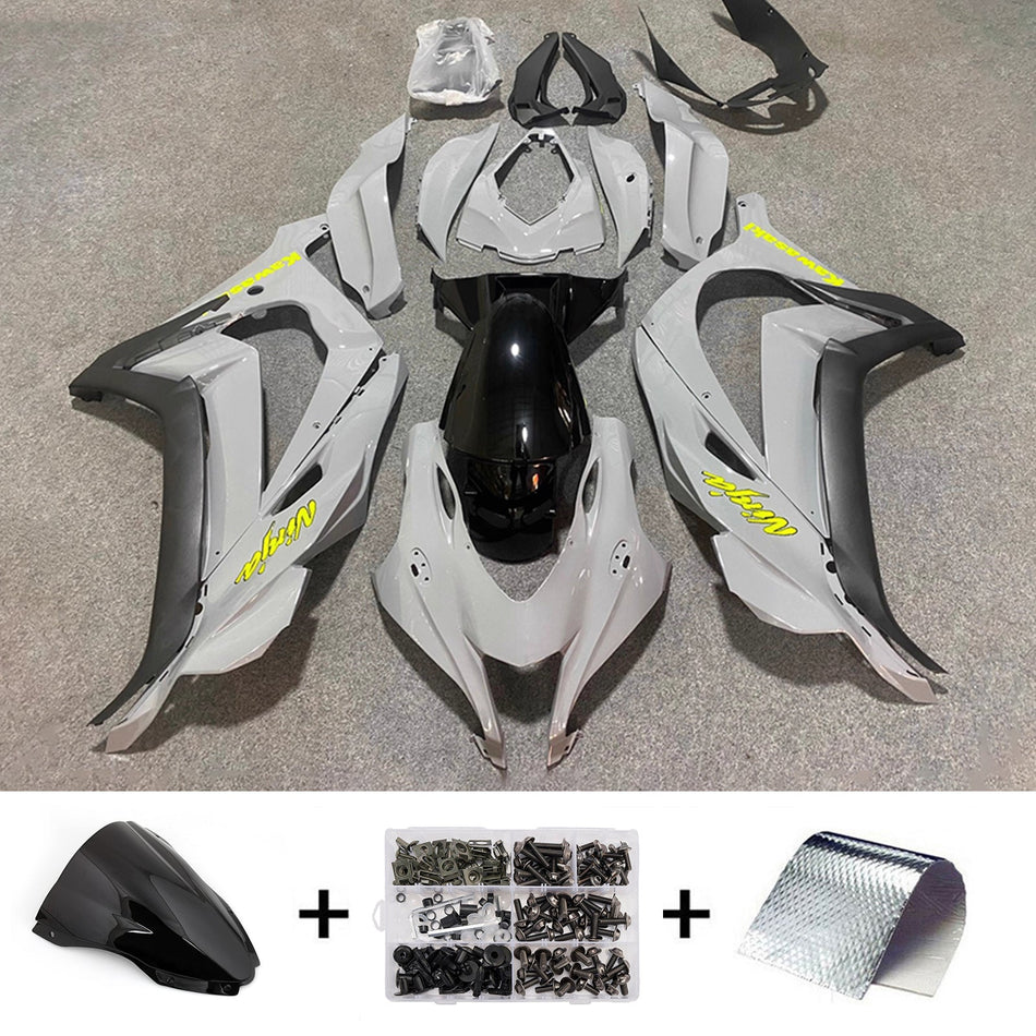 インジェクションフェアリングキット ボディワーク プラスチック ABS カワサキ ZX10R 2016-2020 に適合