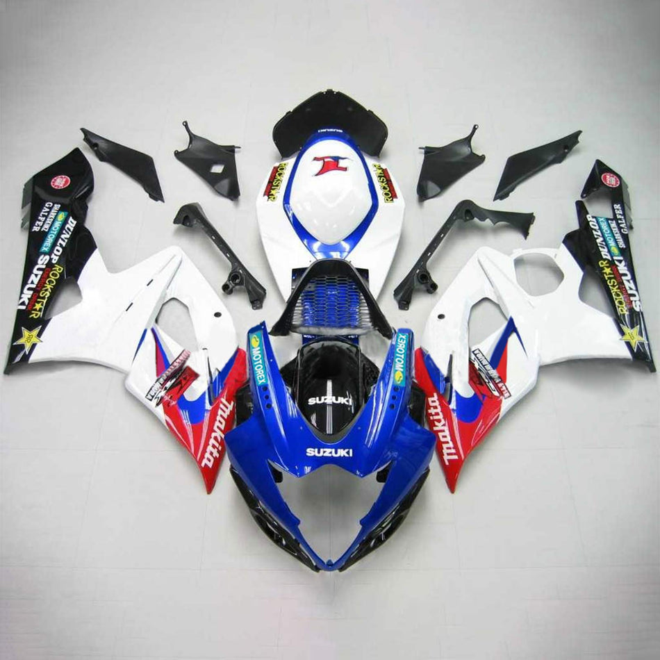 2005-2006 スズキ GSXR1000 K5 Amotopart インジェクションフェアリングキット ボディワーク プラスチック ABS #106