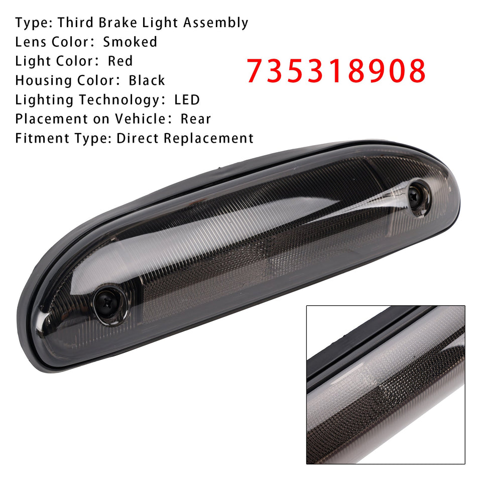 LEDサードブレーキライトストップランプ 735318908 Ducato 244 Citro?n Jumper スモーク