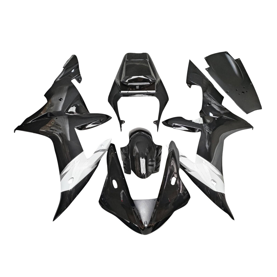 インジェクションフェアリングキット ボディワーク プラスチック ABS ヤマハ YZFR1 YZF-R1 2002-2003用