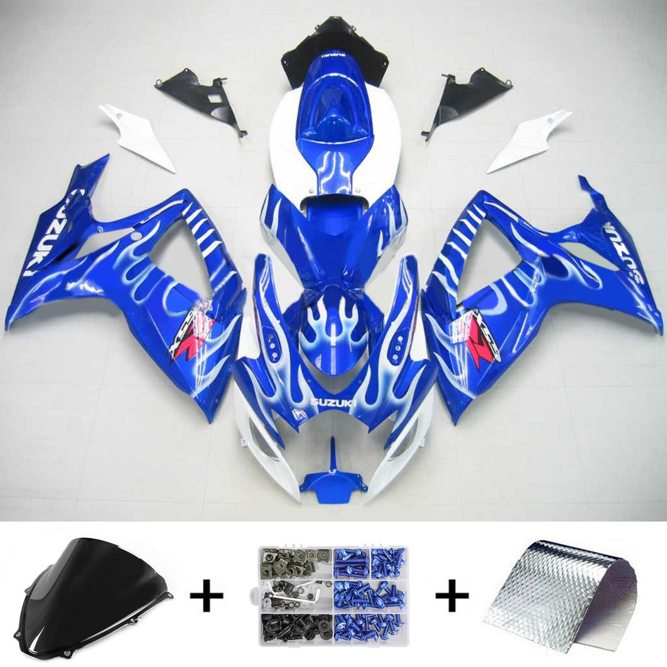 2006-2007 スズキ GSXR 600/750 K6 Amotopart インジェクションフェアリングキット ボディワーク プラスチック ABS #168