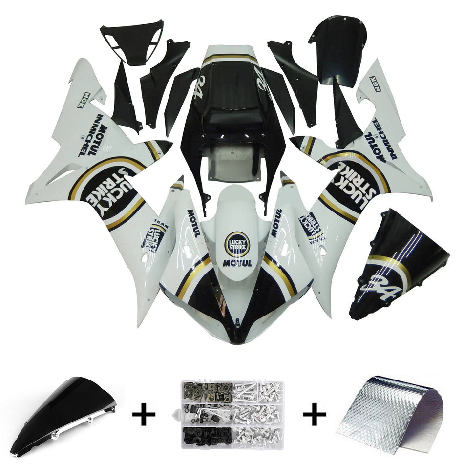2002-2003 ヤマハ YZF 1000 R1 インジェクションフェアリングキット ボディワーク プラスチック ABS