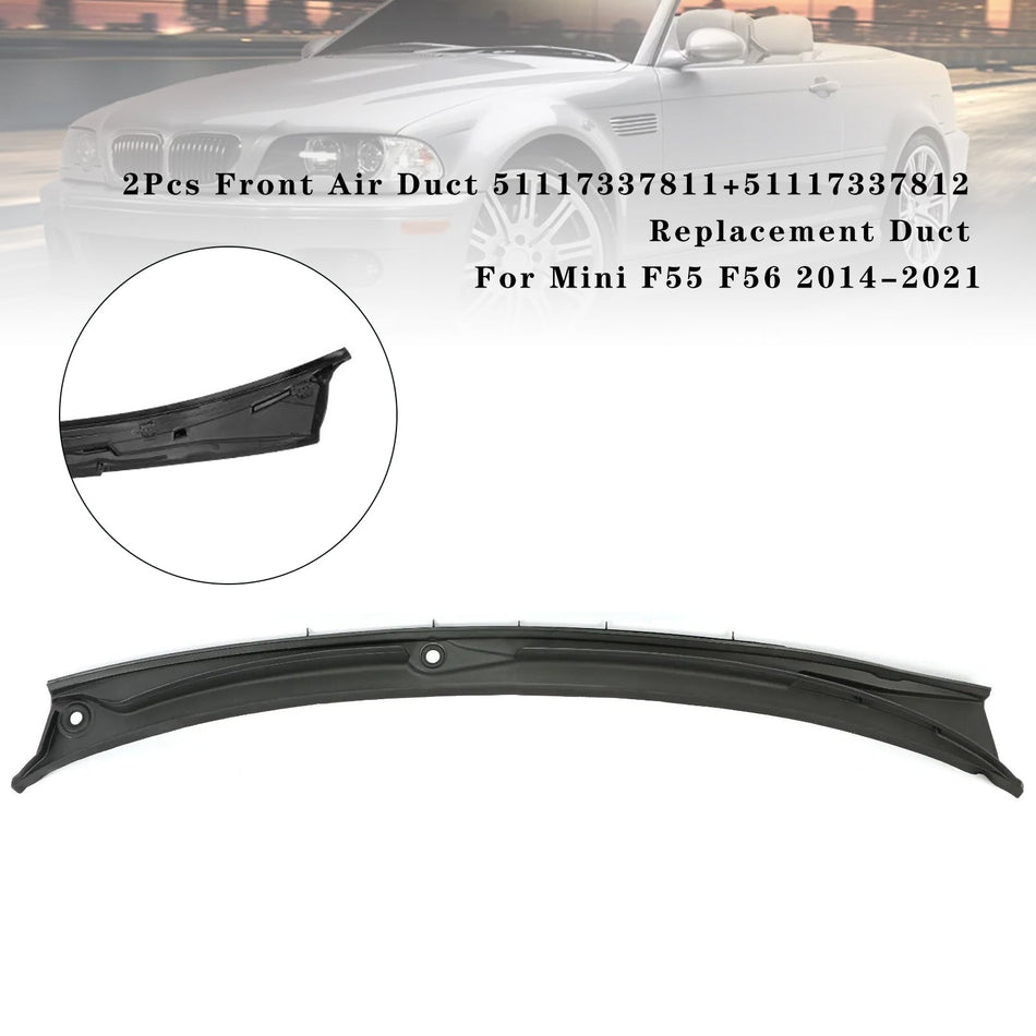 1998-2000 BMW 323i 下部モーターカウルカバー-フロントガラスワイパーグリル 51718208483