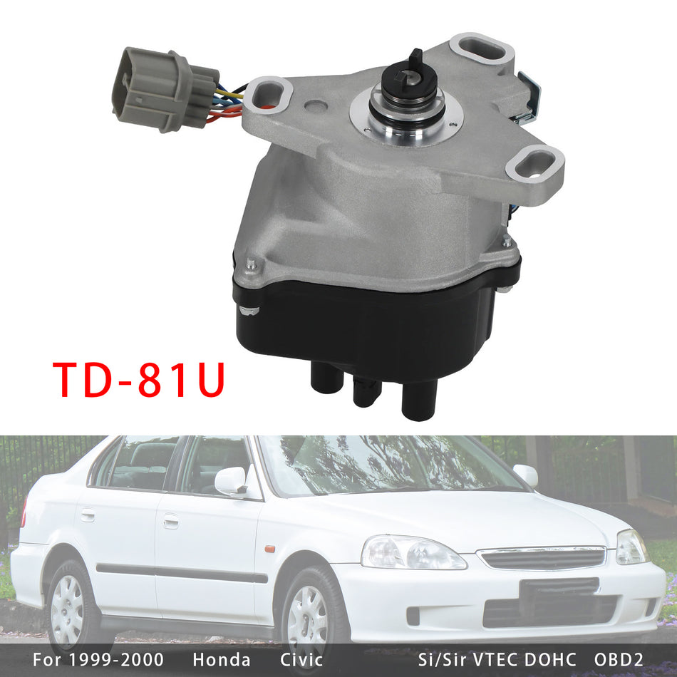 TD81U イグニッションディストリビューター ホンダ アキュラ B16A B16A2 B18C DOHC VTEC 1996-2001用