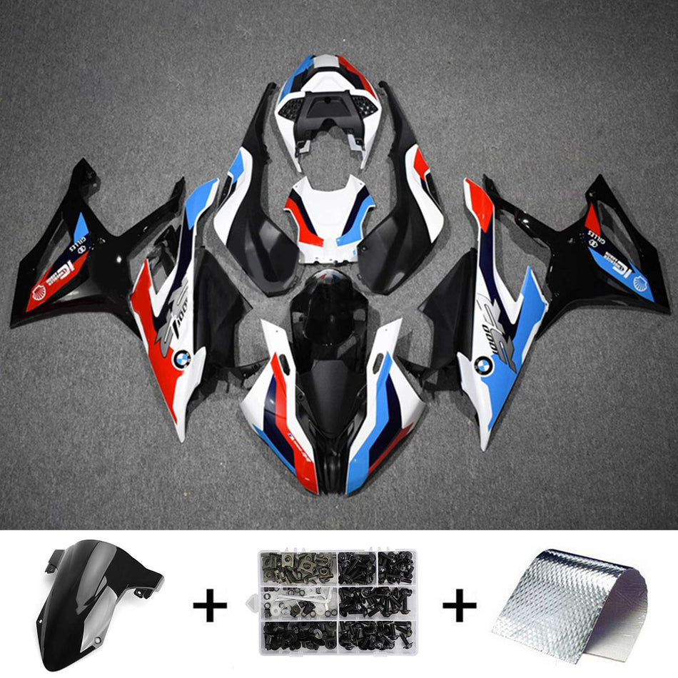 2019-2022 BMW S1000RR Amotopart インジェクションフェアリングキット ボディワーク プラスチック ABS #117