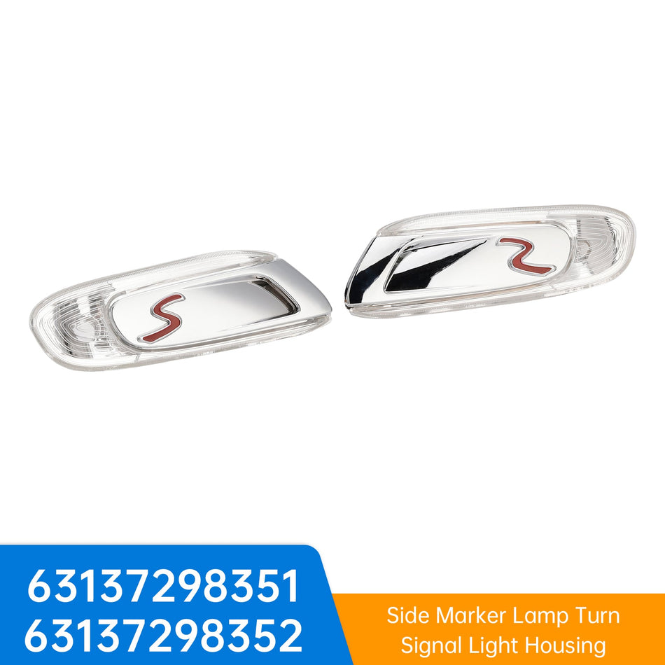 2014-2021 MINI F55 F56 F57 S ペア サイドマーカーランプ ターンシグナルライトハウジング