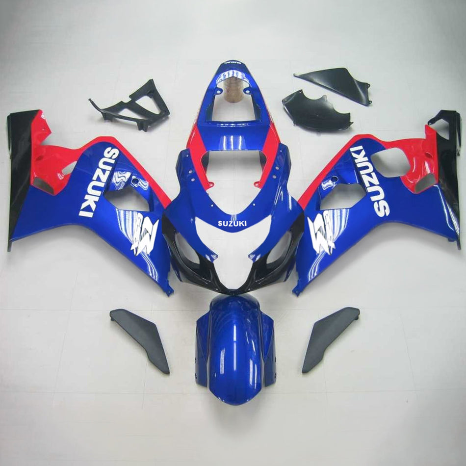 2004-2005 スズキ GSXR 600/750 K4 Amotopart インジェクションフェアリングキット ボディワーク プラスチック ABS #132