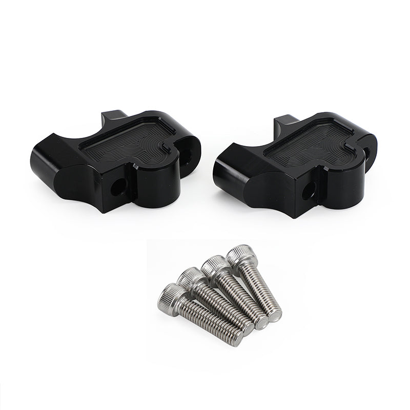 CNC ハンドルバークランプライザー 27mm ホンダ レブル CMX 250 300 500 1100 2017-2021 に適合