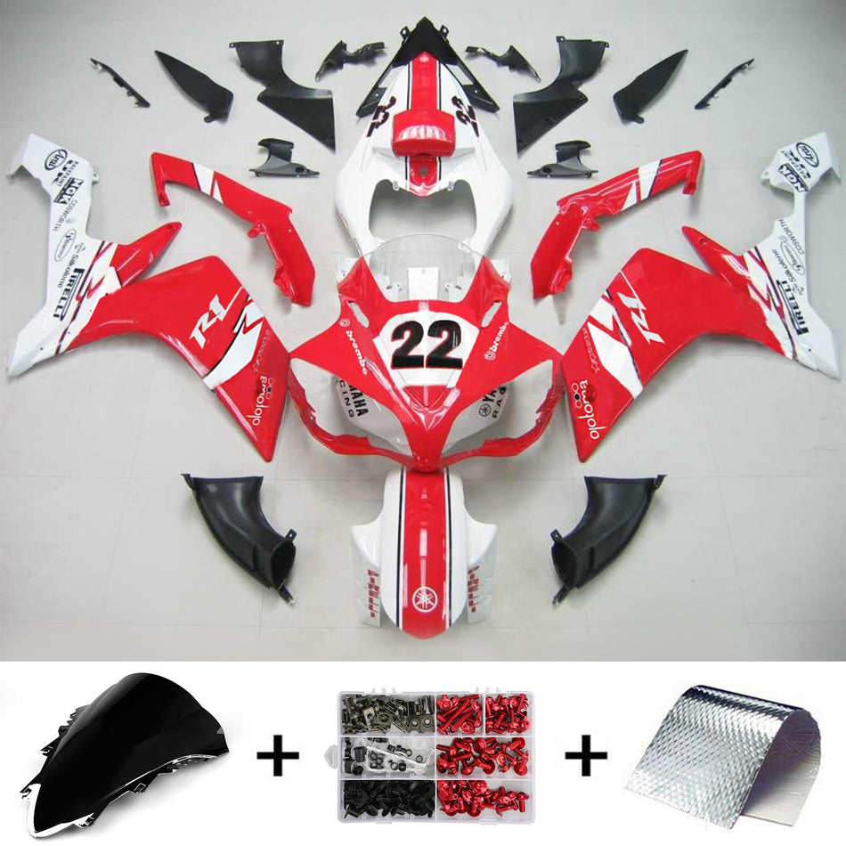 2007-2008 ヤマハ YZF 1000 R1 フェアリングキット ジェネリック