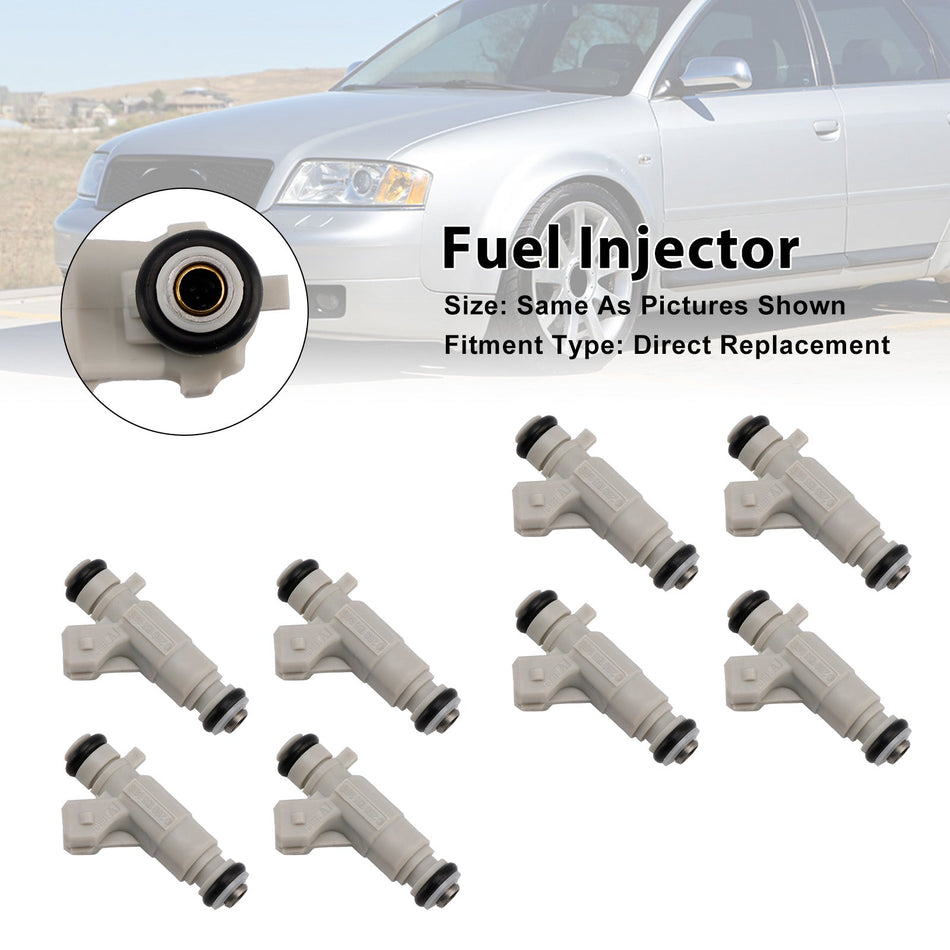 アウディ S6 S8 4.2L V8 2001-2003 0280155988 077133551Q 用 燃料インジェクター 8個