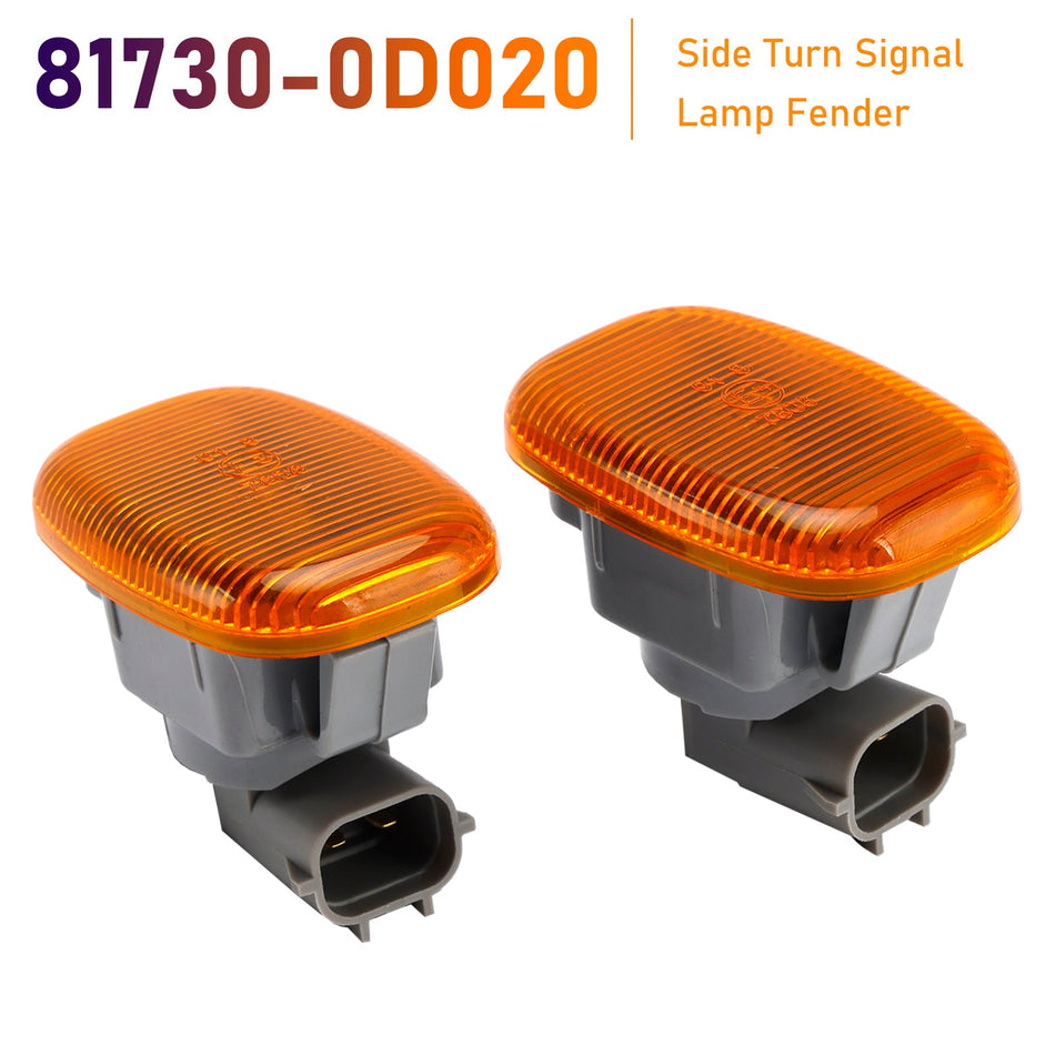 トヨタ カローラ カムリ MR2 81730-0D020 用 サイドターンシグナルランプ フェンダーライト