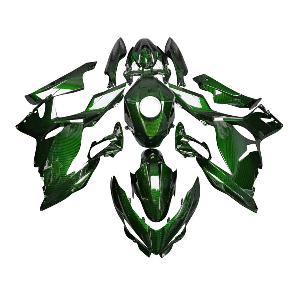 インジェクションフェアリングキット ボディワーク プラスチック ABS カワサキ EX400 Ninja400 2018-2024 に適合