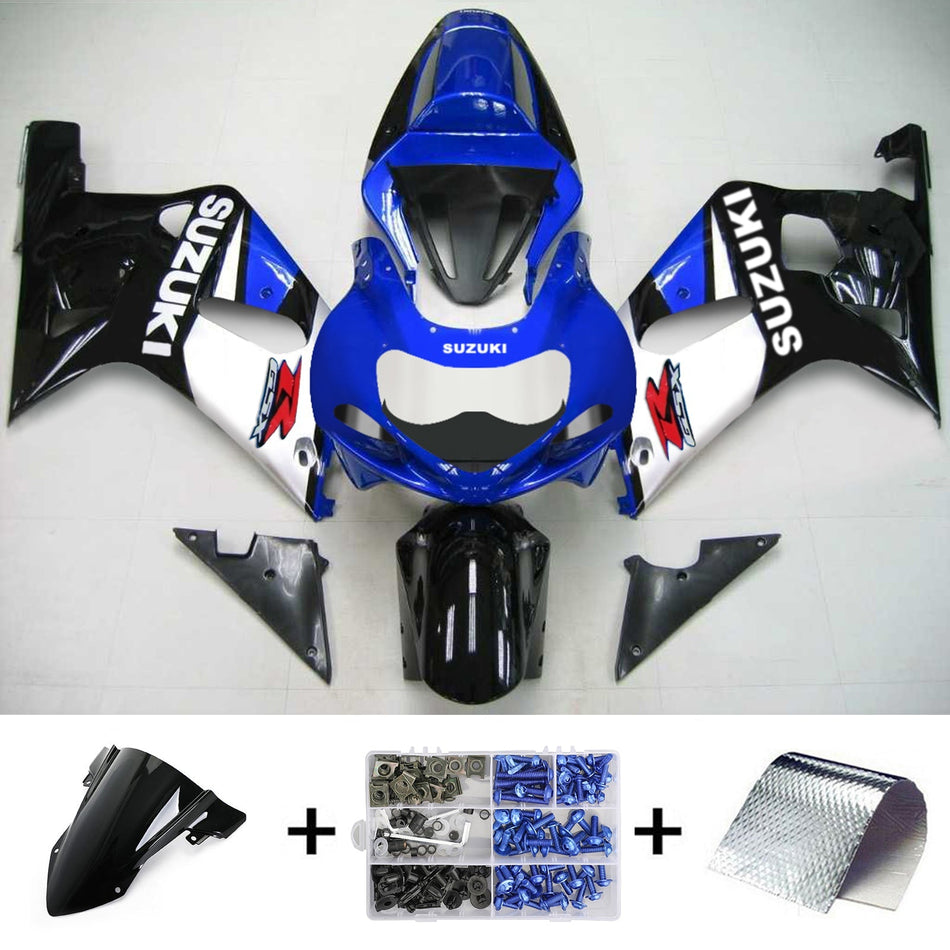 2001-2003 スズキ GSXR750 K1 Amotopart インジェクションフェアリングキット ボディワーク プラスチック ABS #132