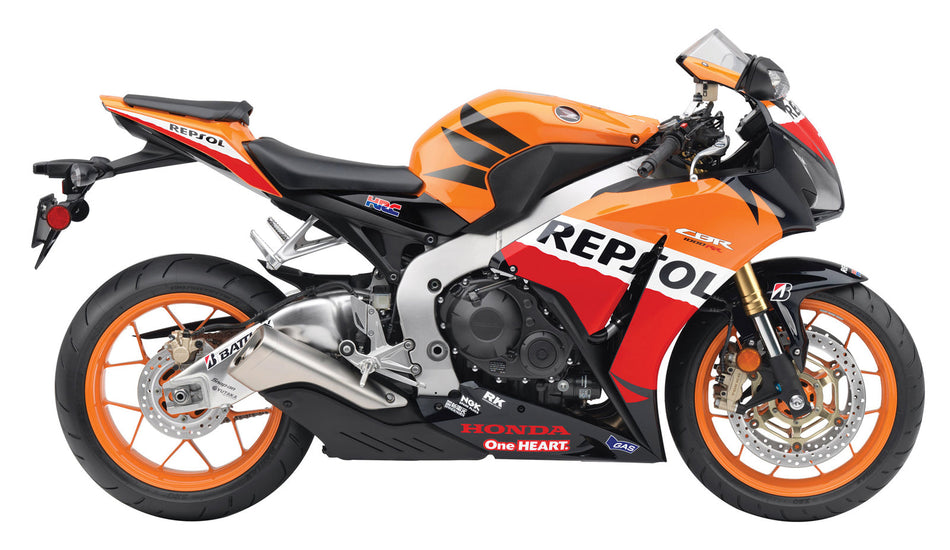 2012-2016 ホンダ CBR1000RR レプソル オレンジ レーシングフェアリング ジェネリック