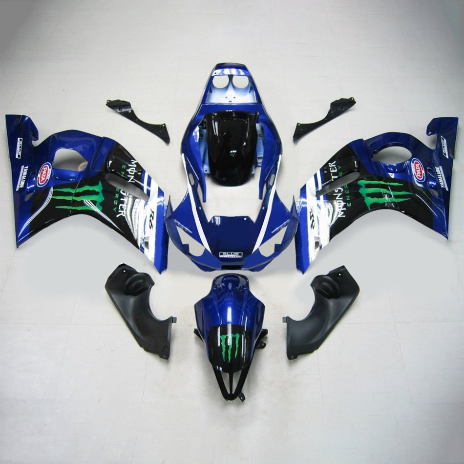 1998-2002 ヤマハ YZF 600 R6 インジェクションフェアリングキット ボディワーク プラスチック ABS #130