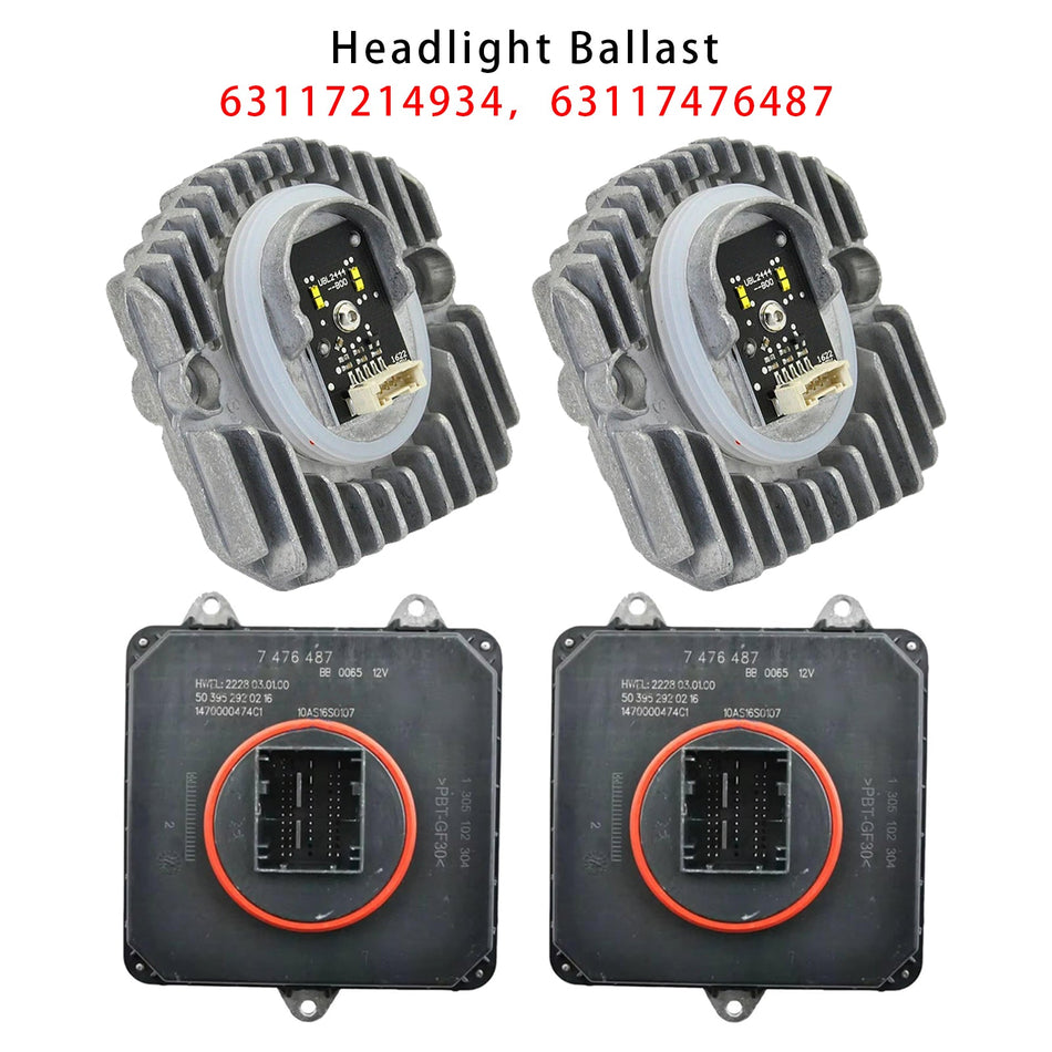 63117476487 2017-2019 BMW 5シリーズ G30 ローバージョン LEDヘッドライトバラスト