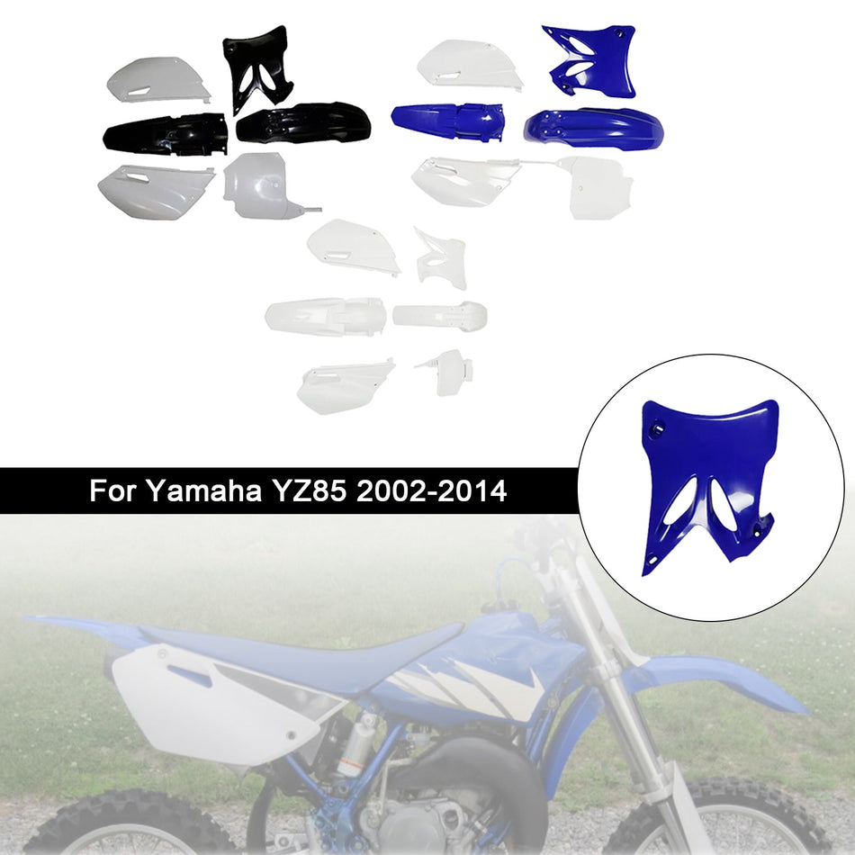 ヤマハ YZ85 2002-2014 用ボディプラスチックキットフェンダーフェアリング