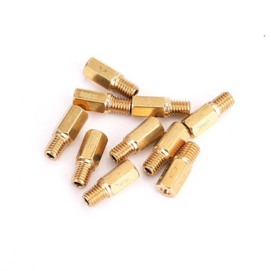 10PCS キャブレター メインジェット ケイヒン PWK PE OKO ステージ 6 180 182 185 188 190 192 195 汎用