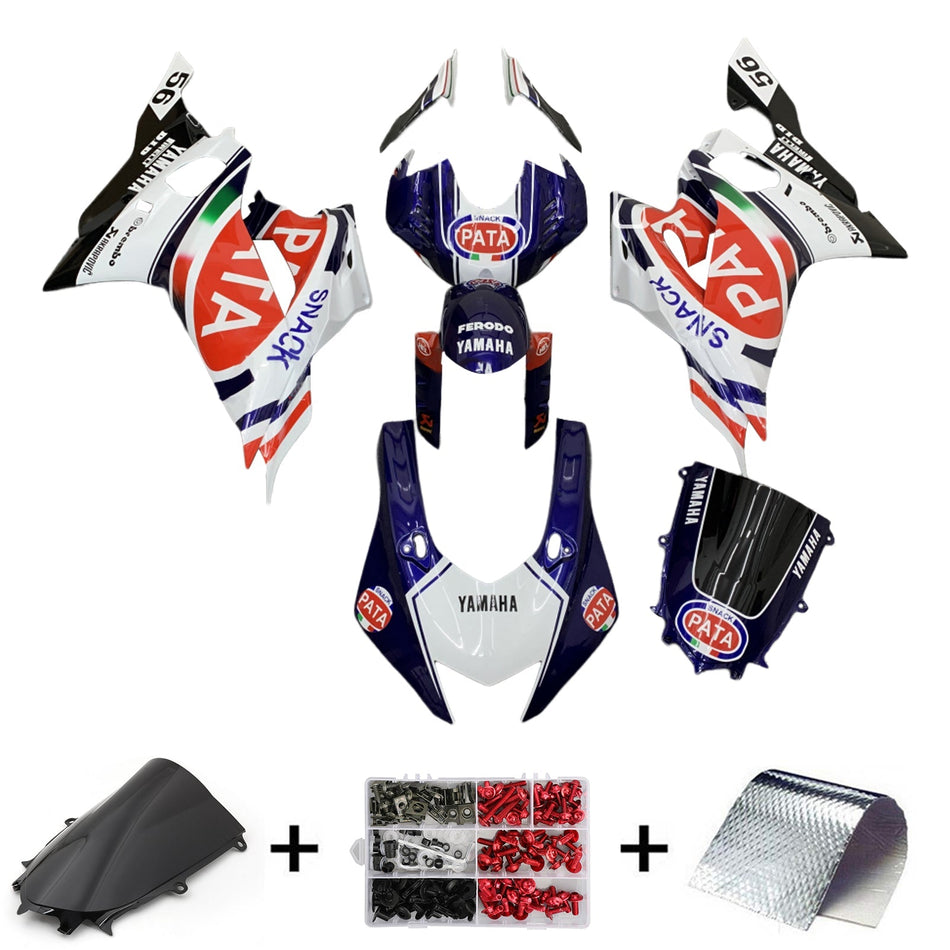 2017-2022 ヤマハ YZF-R6 フェアリングキット ボディワーク プラスチック ABS