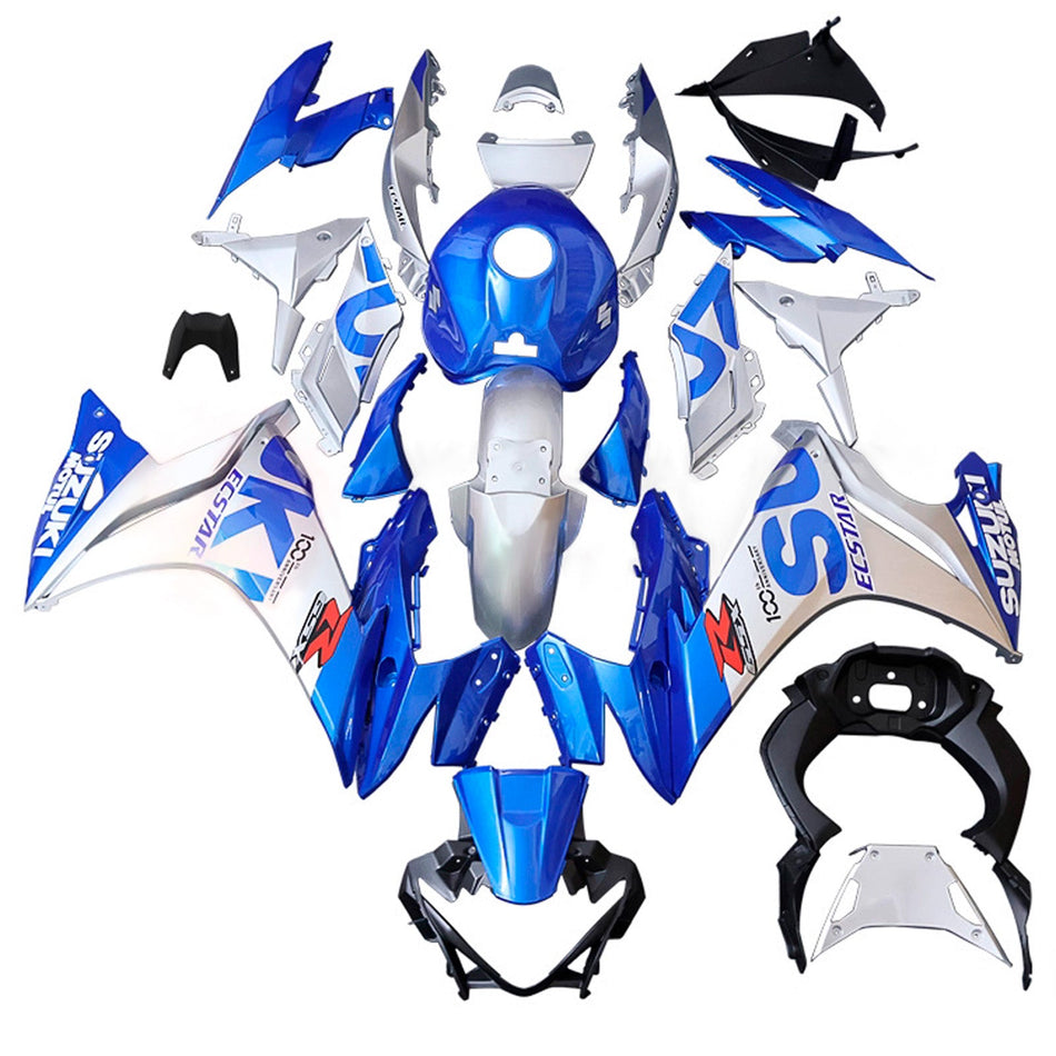 スズキ GSX250R 2017-2020 用 インジェクションフェアリングキット ボディワーク プラスチック ABS