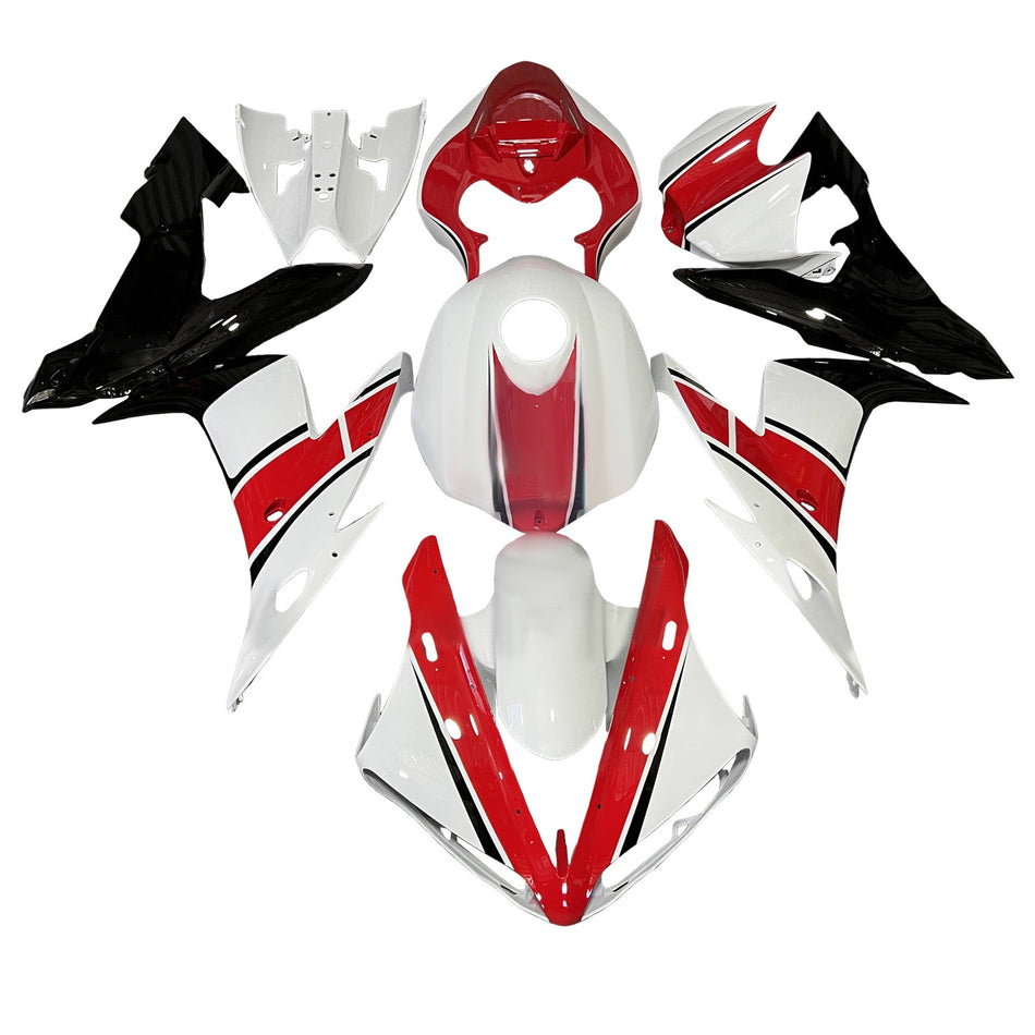 インジェクションフェアリングキット ボディワーク プラスチック ABS ヤマハ YZFR1 YZF-R1 2004-2006用