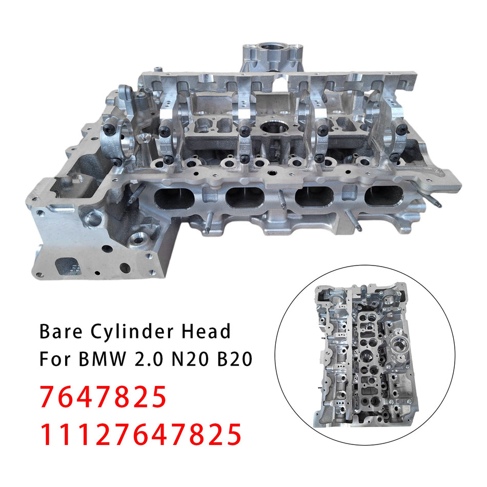 BMW 2.0 N20 B20 ベアシリンダーヘッド 7647825 11127647825