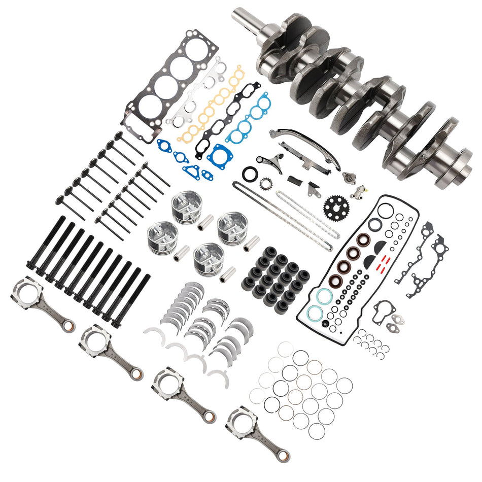 1994-1998 トヨタ T100 2.7L 2694CC l4 DOHC 3RZ-FE エンジンオーバーホールリビルドキット 13411-75901 3-3SRH106