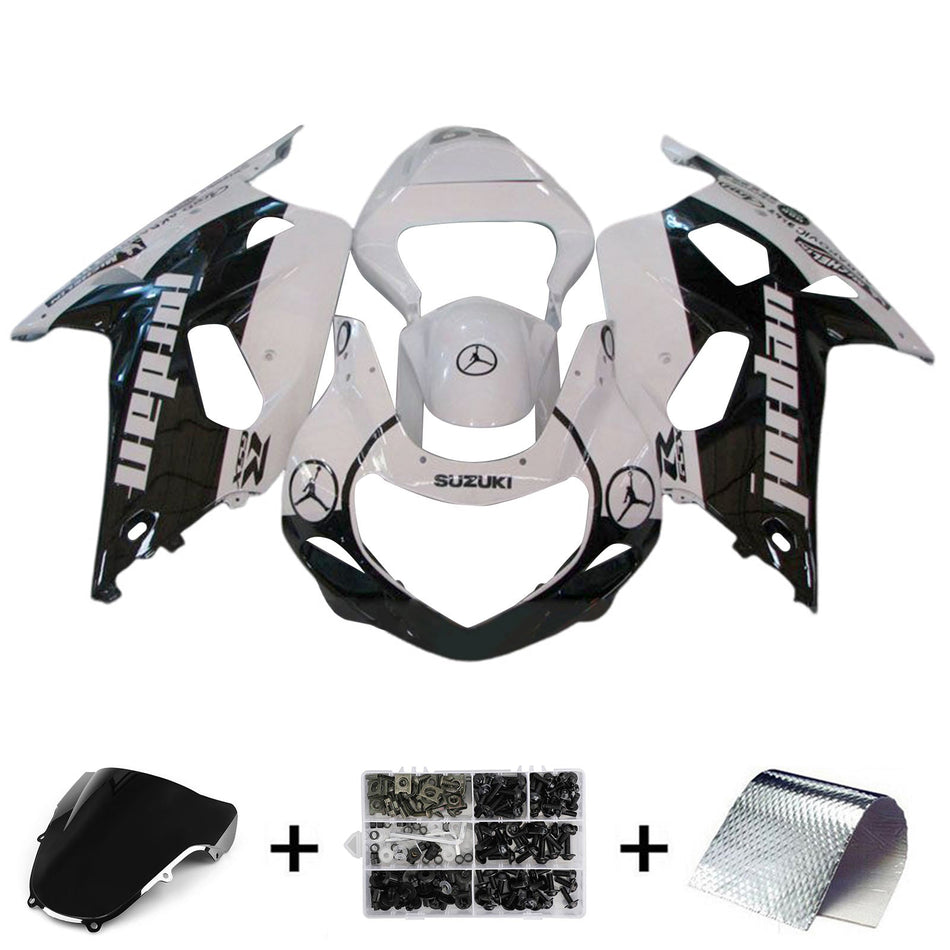 2000-2002 スズキ GSXR1000 K1 K2 フェアリングキット ボディワーク プラスチック ABS