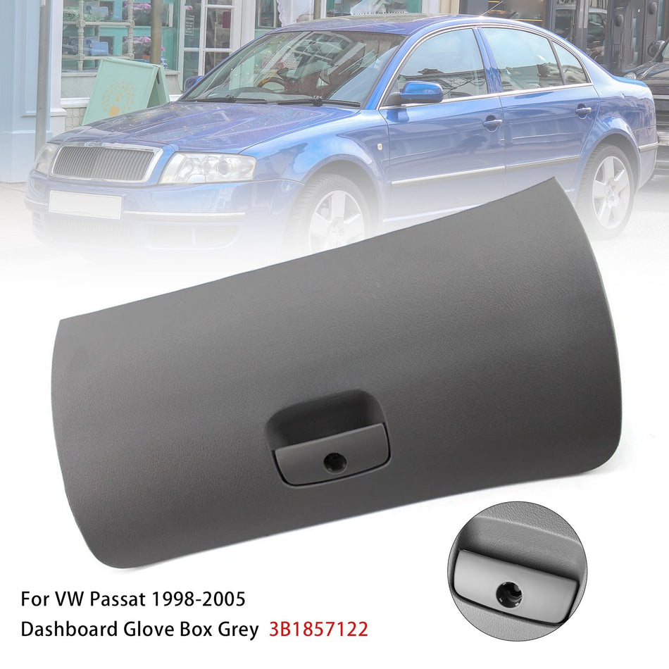 ダッシュボードグローブボックス グレー 3B1857122 VW Passat 1998-2005用