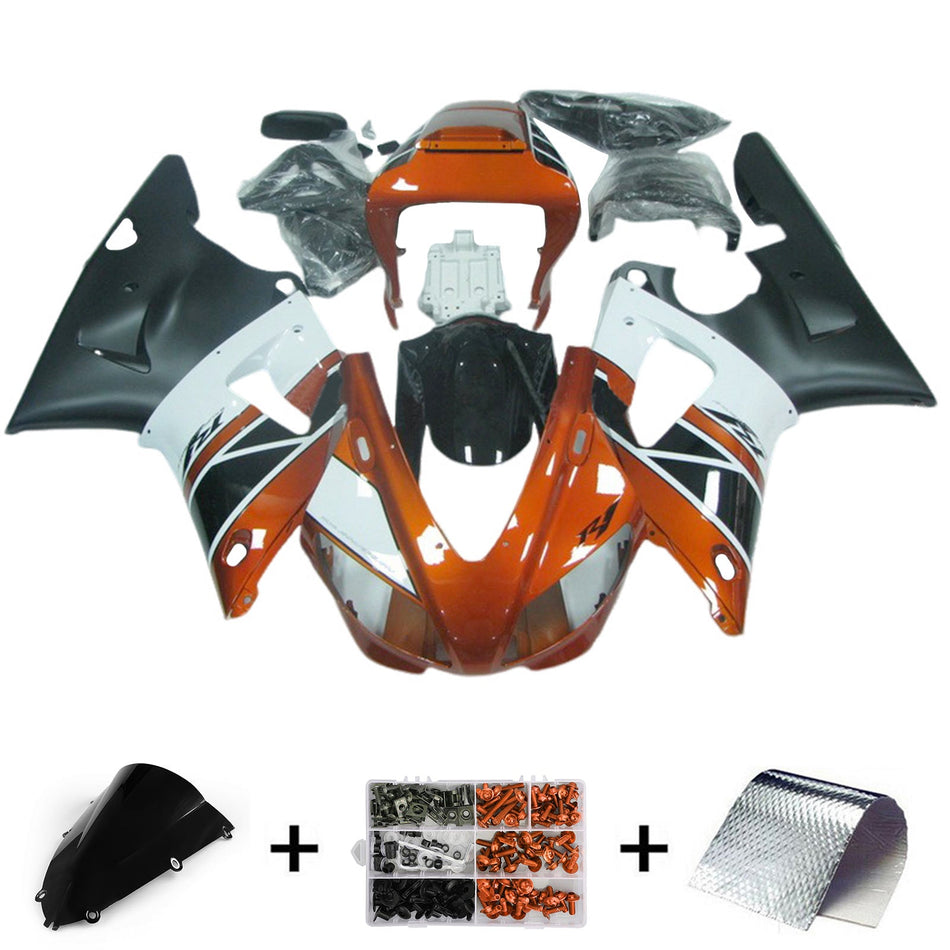1998-1999 ヤマハ YZF-R1 インジェクションフェアリングキット ボディワーク プラスチック ABS