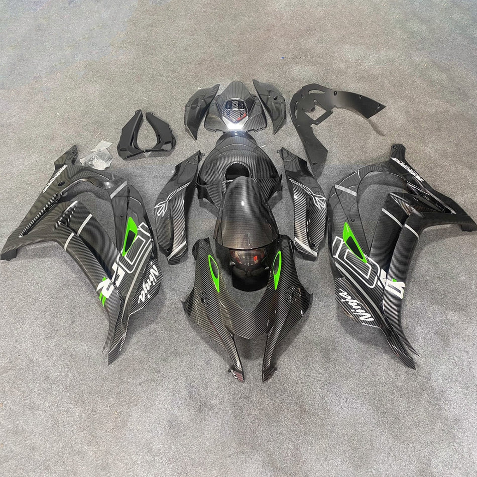 インジェクションフェアリングキット ボディワーク プラスチック ABS カワサキ ZX10R 2016-2020 に適合