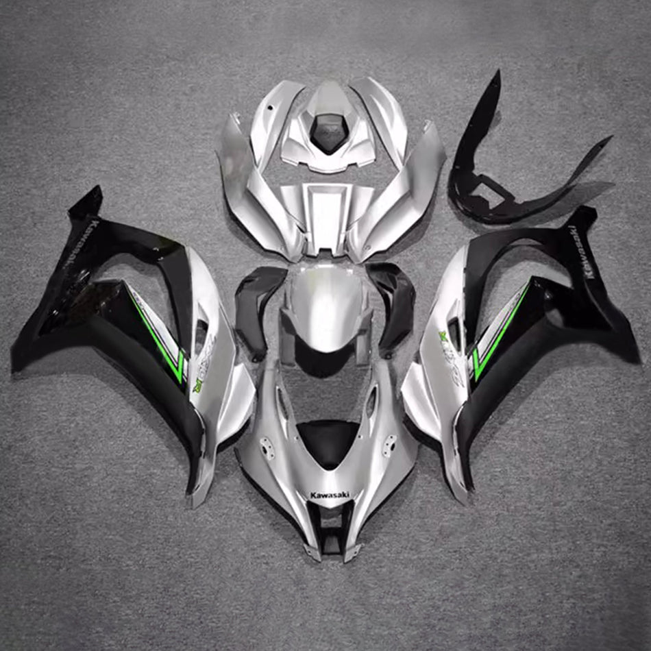 インジェクションフェアリングキット ボディワーク プラスチック ABS カワサキ ZX10R 2016-2020 に適合