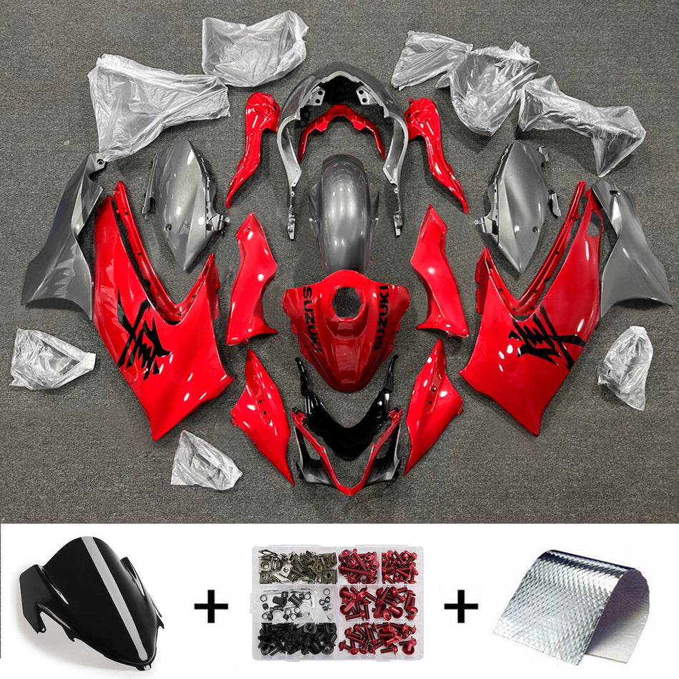 スズキ ハヤブサ GSX1300R 2021-2025 用 インジェクションフェアリングキット ボディワーク ABS
