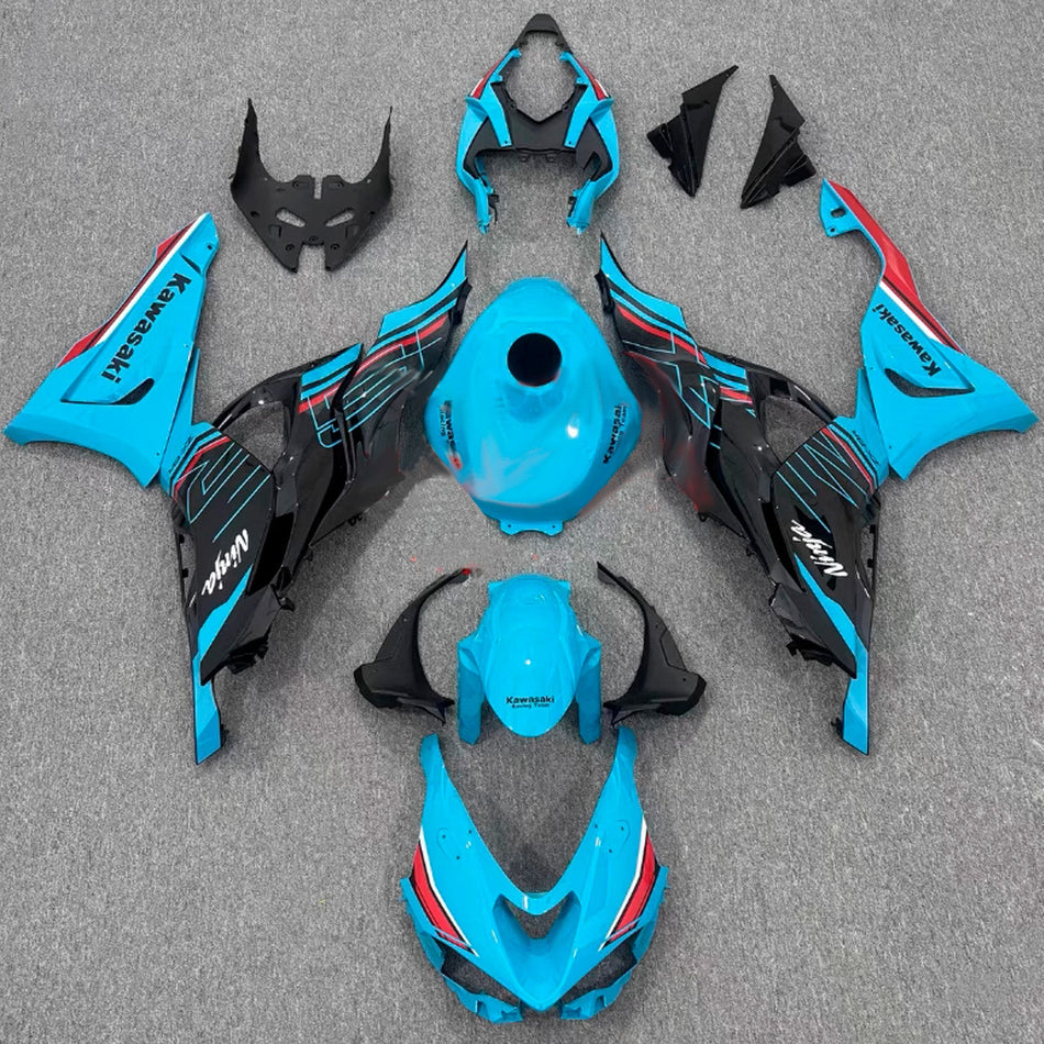 インジェクションフェアリングキット ボディワーク プラスチック ABS カワサキ ZX-6R 2024-2025 に適合