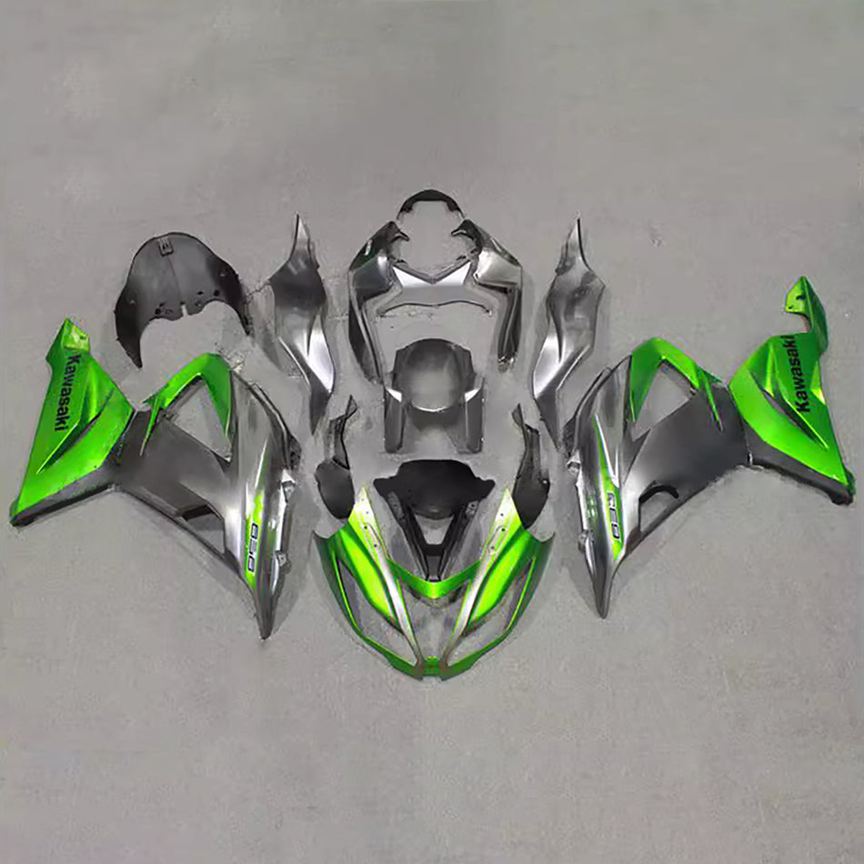 インジェクションフェアリングキット ボディワーク プラスチック ABS カワサキ ZX6R 636 2013-2018 に適合
