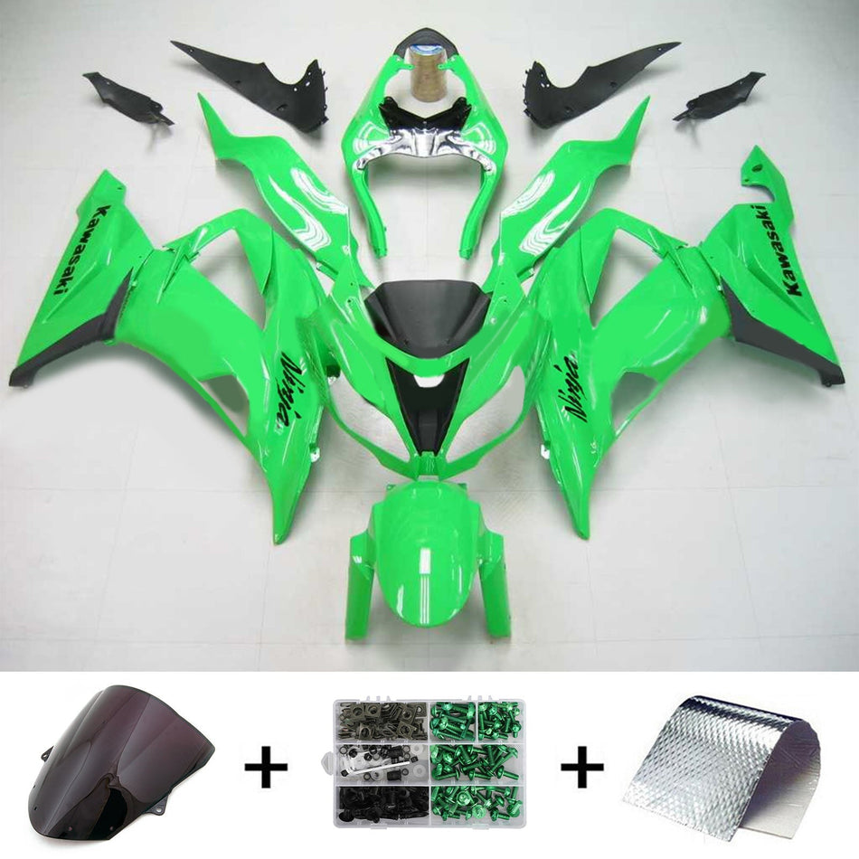 2013-2018 カワサキ ZX6R 636 Amotopart インジェクションフェアリングキット ボディワーク プラスチック ABS #103