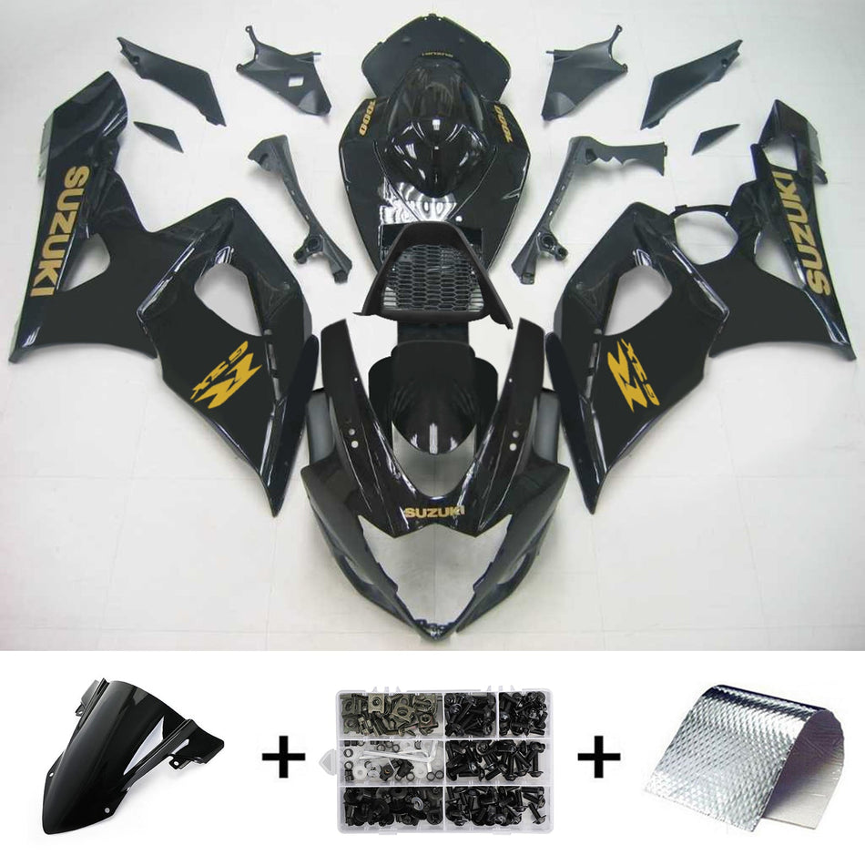 2005-2006 スズキ GSXR1000 K5 Amotopart インジェクションフェアリングキット ボディワーク プラスチック ABS #138