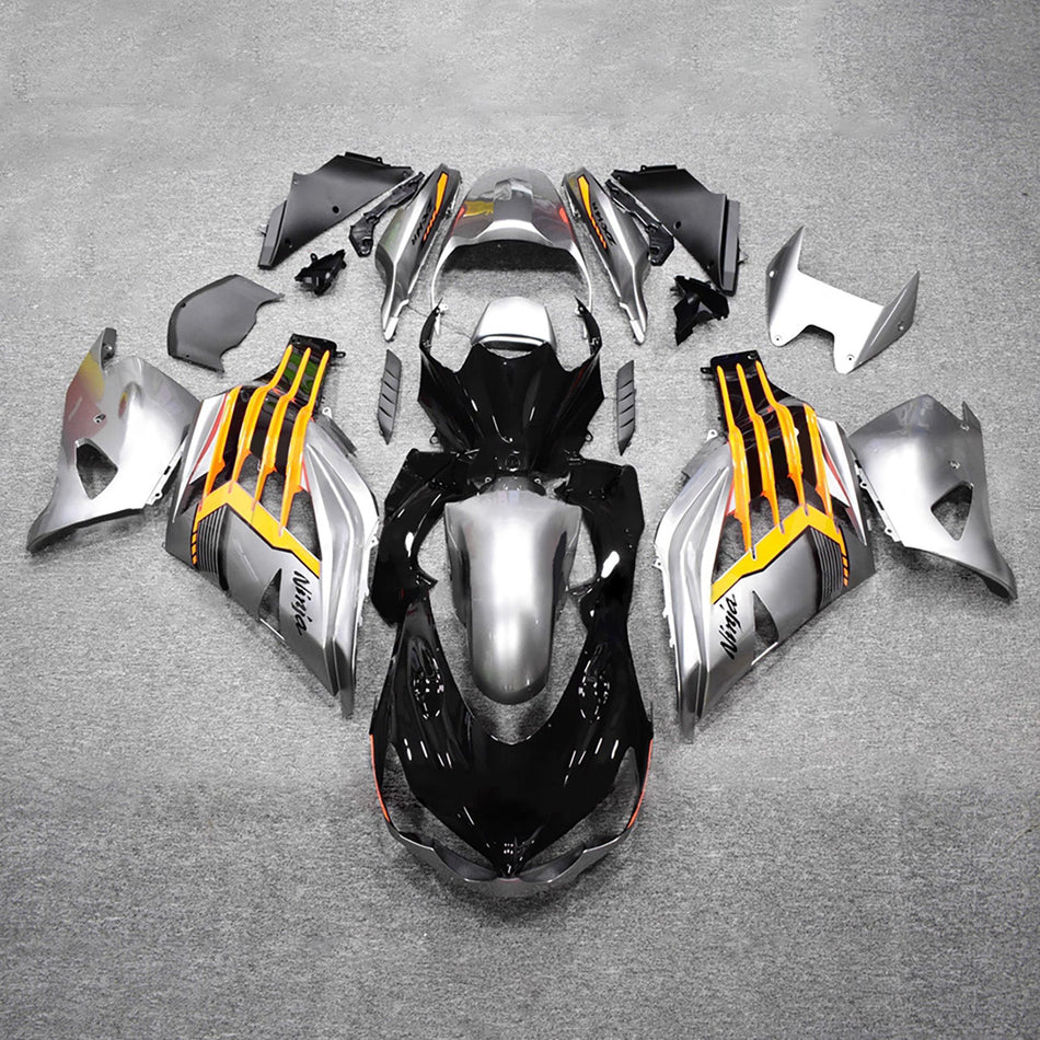 インジェクションフェアリングキット ボディワーク Kawasaki ZX14R ZZR1400 2012-2025 に適合
