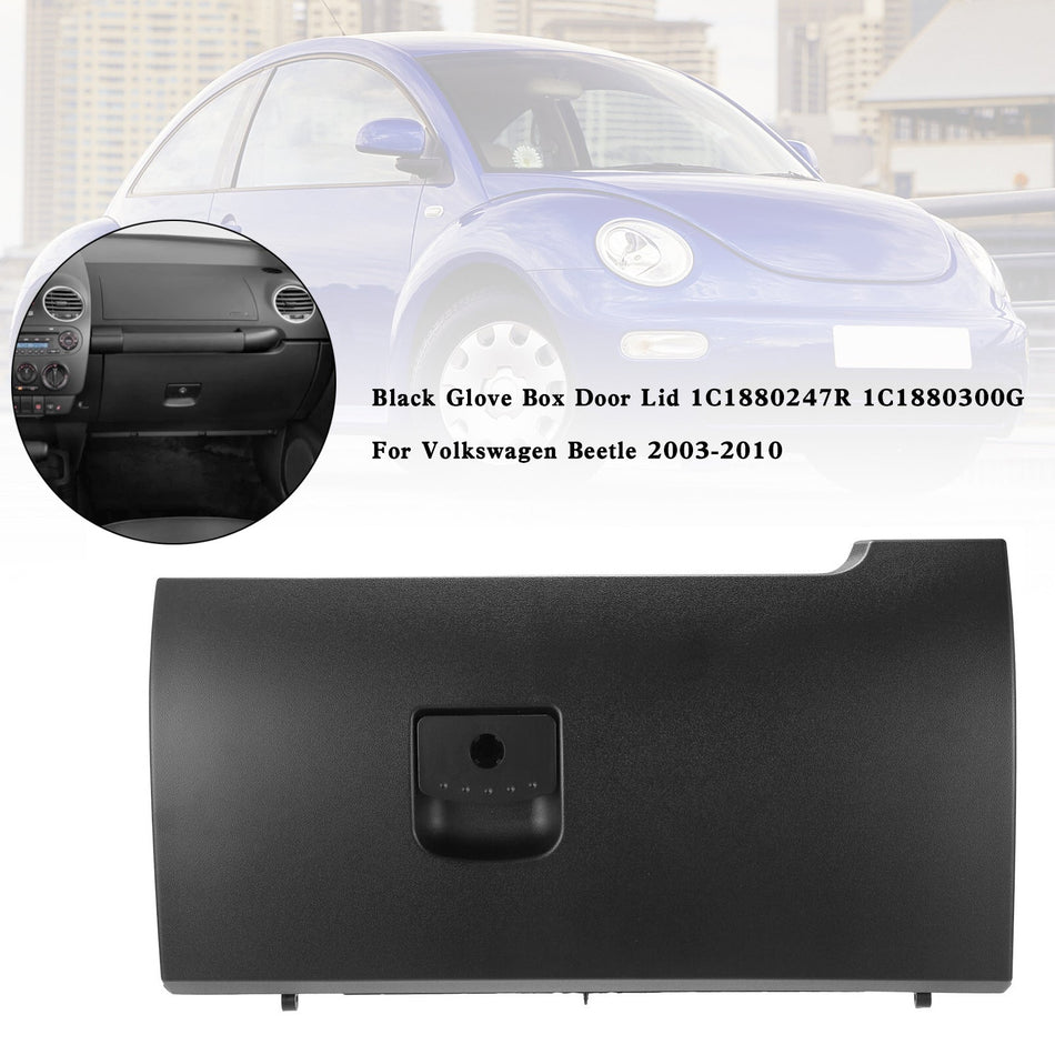 フォルクスワーゲン ビートル 2003-2010 ブラック グローブ ボックス ドア リッド 1C1880247R 1C1880300G