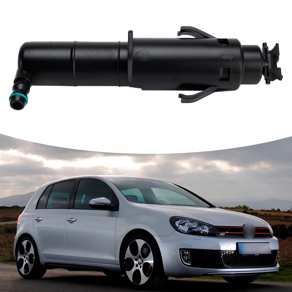 VW ゴルフ ジェッタ MK6 用 フロントヘッドライト スプレーウォッシャーノズル 5K0955978A
