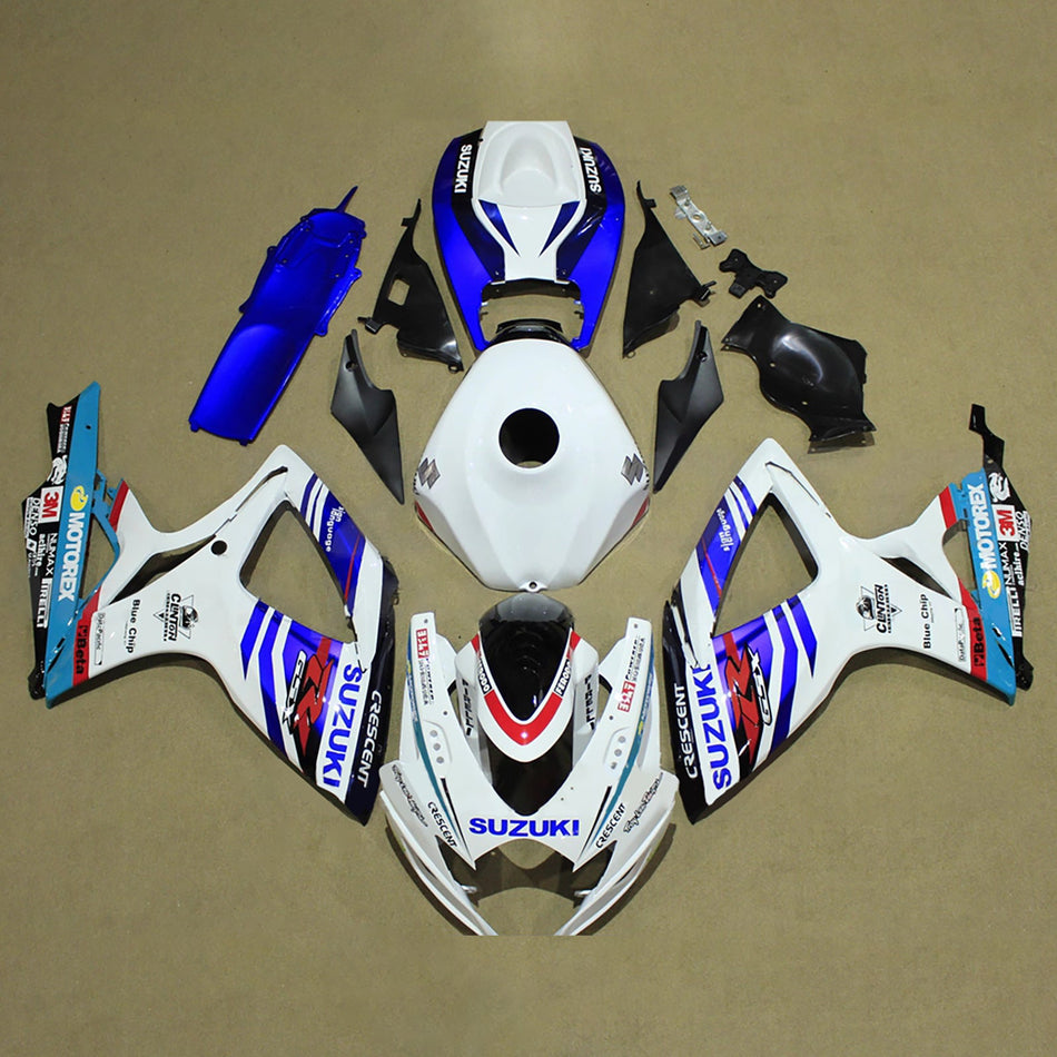 スズキ GSXR 600/750 2006-2007 K6 用 インジェクションフェアリングキット ボディワーク プラスチック ABS