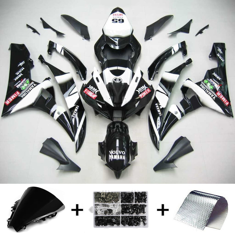 2006-2007 ヤマハ YZF 600 R6 Amotopart インジェクションフェアリングキット ボディワーク プラスチック ABS #111